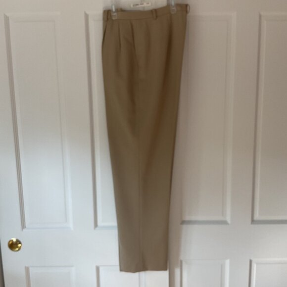 Land's End Misses 14Tall Wool Gabardine Pants - Picture 1 of 10